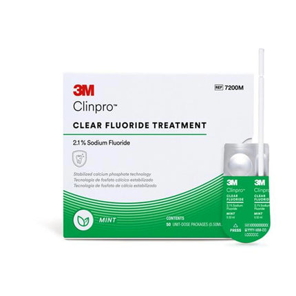 Clinpro Clear, Mint Flavor, Unit Dose, 50/Pk