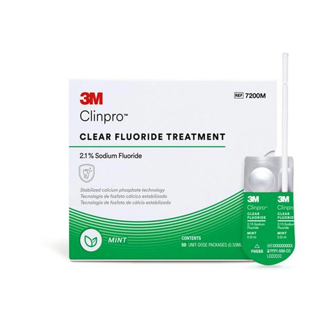 Clinpro Clear, Mint Flavor, Unit Dose, 50/Pk