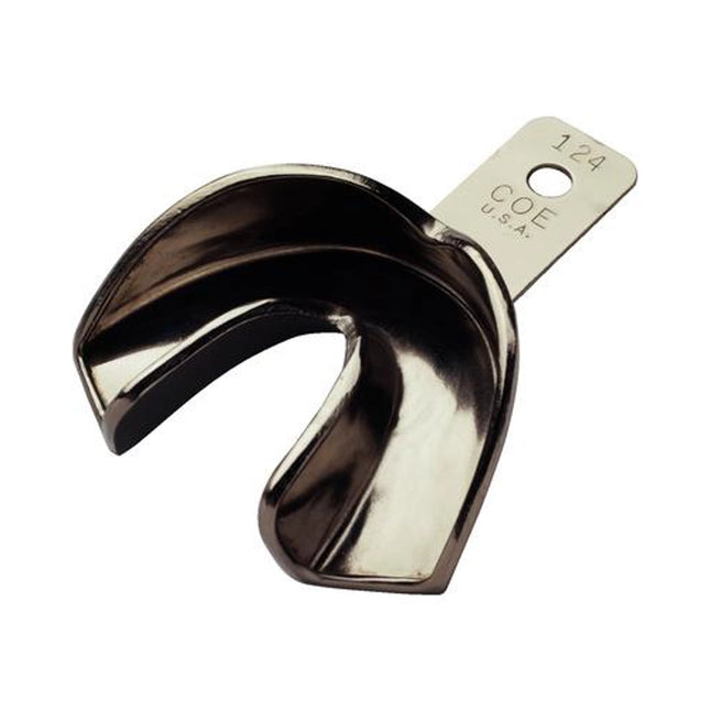 #124 Coe Regular Nickel-Plated Solid Tray