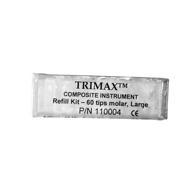 Trimax Refill Kit - 60 Tips Molar, Large