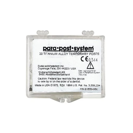 Coltene - 20 Parapost Titanium Temporary Posts 3