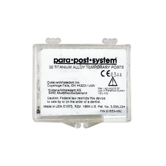Coltene - 20 Parapost Titanium Temporary Posts 3