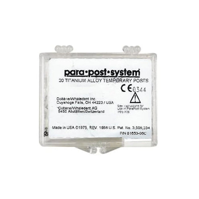 Coltene - 20 Parapost Titanium Temporary Posts 5
