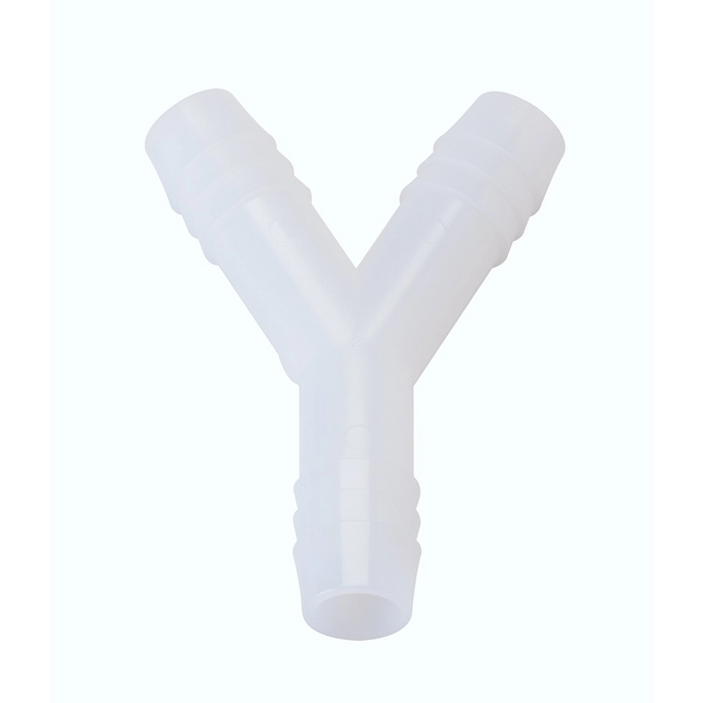 DCI - 1/2" Barbed Y, Plastic