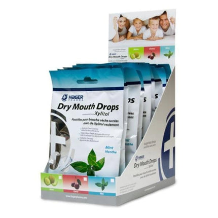 Hager - Miradent Xylitol Drops Mint 26Pk 12Pk/Cs