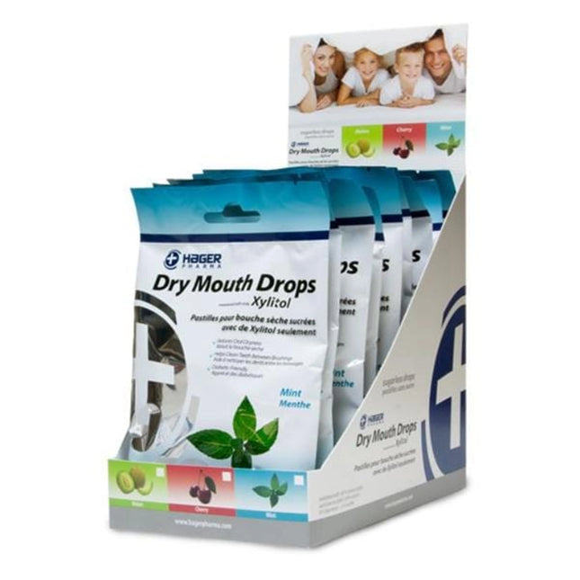 Hager - Miradent Xylitol Drops Mint 26Pk 12Pk/Cs