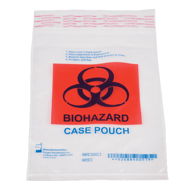 Hager - Bio Hazardous Pouch 100Pk