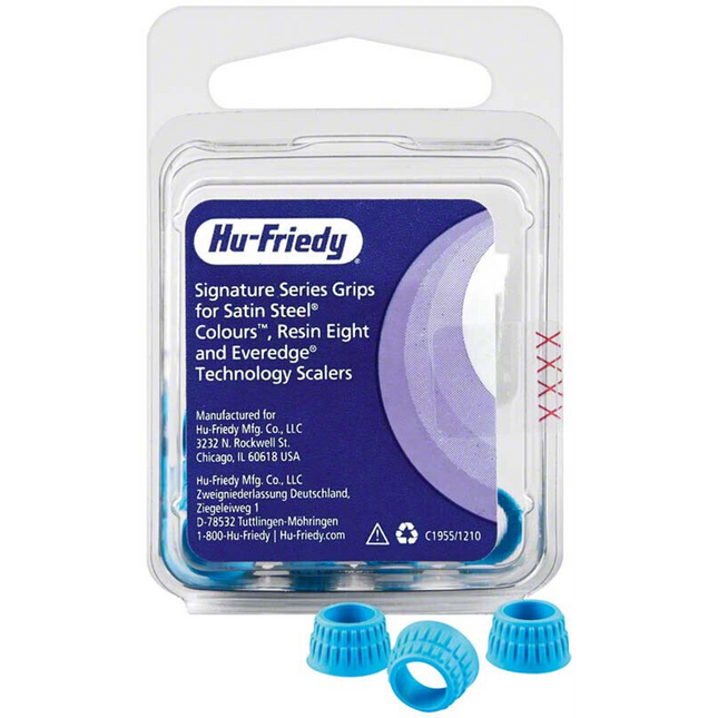 Hu-Friedy - Sig. Series Grips (4) Ocean Blue