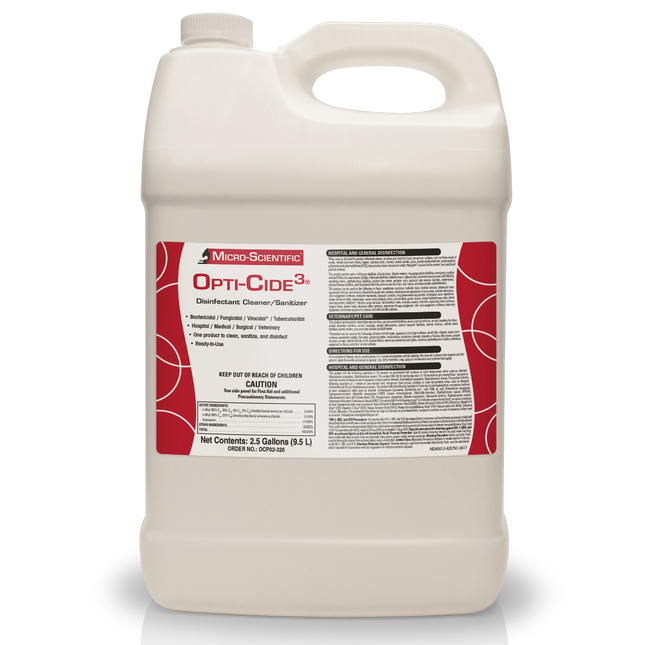 Micro-Scientific - Opti-Cide3 1x2.5 gallon