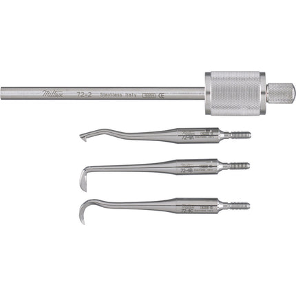 Miltex - Morrell Crown Remover, W/3 Interchangeable Points