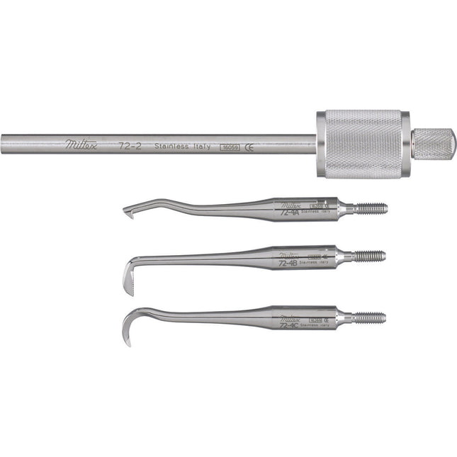 Miltex - Morrell Crown Remover, W/3 Interchangeable Points
