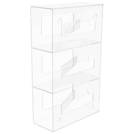 Plasdent - Acrylic Triple Horizontal Glove Dispenser