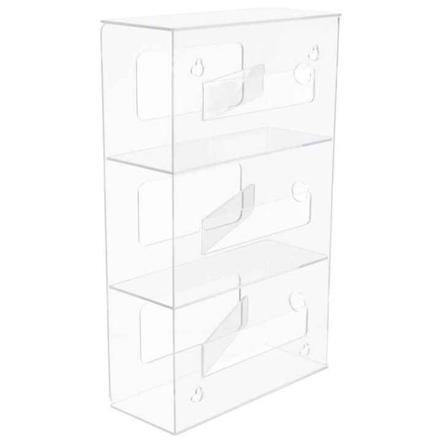 Plasdent - Acrylic Triple Horizontal Glove Dispenser