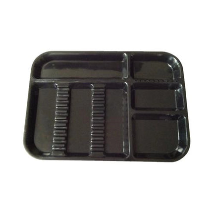 Plasdent - Divided Tray Size B Black