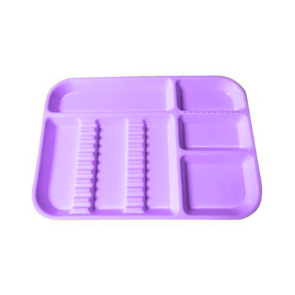 Plasdent - Divided Tray Size B Neon Purple