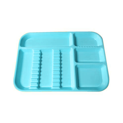 Plasdent - Divided Tray Size B Neon Blue