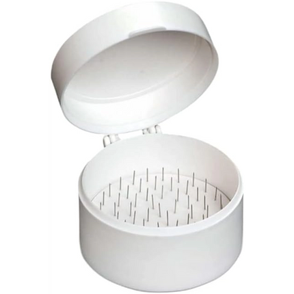 Plasdent - Round Style Cotton Roll Holder White