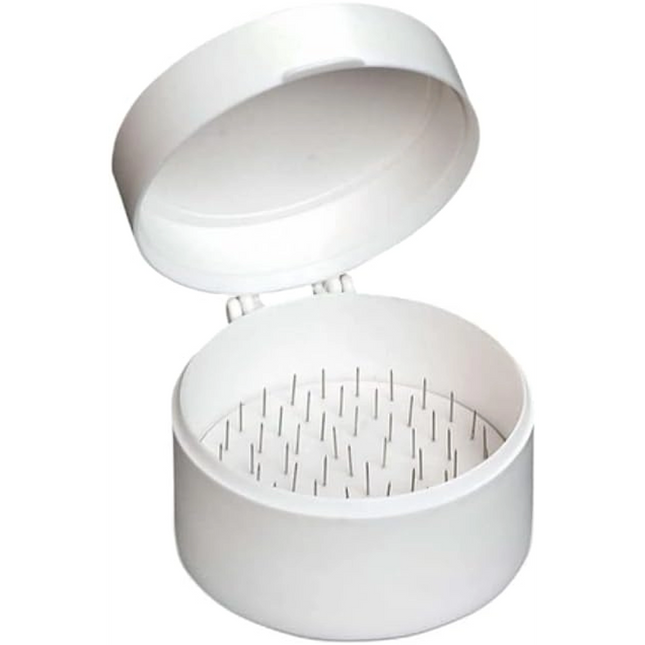 Plasdent - Round Style Cotton Roll Holder White