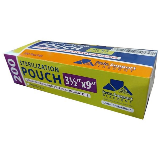 Plasdent - Autoclave Pouches 3.5' X 9' 200Bx
