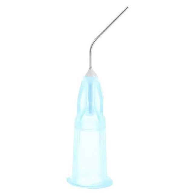Pulpdent Pre-Bent Tip, Light Blue, 25G, 50/Pk