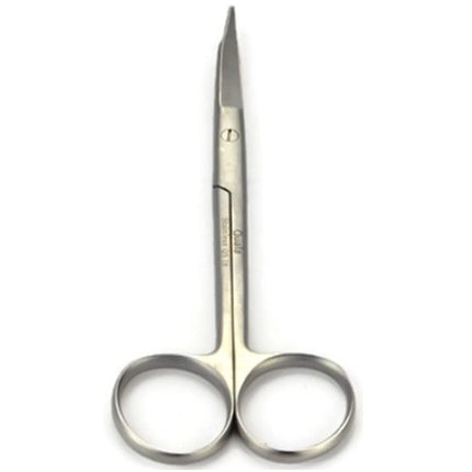 Quala - Scissors Goldman Fox Curved 5' Serrated