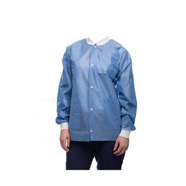 ValuMax - Easybreathe Jackets 10Pk Ceil Bluex-Large