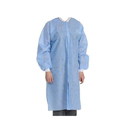 ValuMax - Easybreathe Lab Coats?10Pk Medical Blue Small