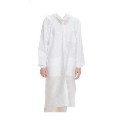 ValuMax - Easybreathe Lab Coats 10Pk White Large