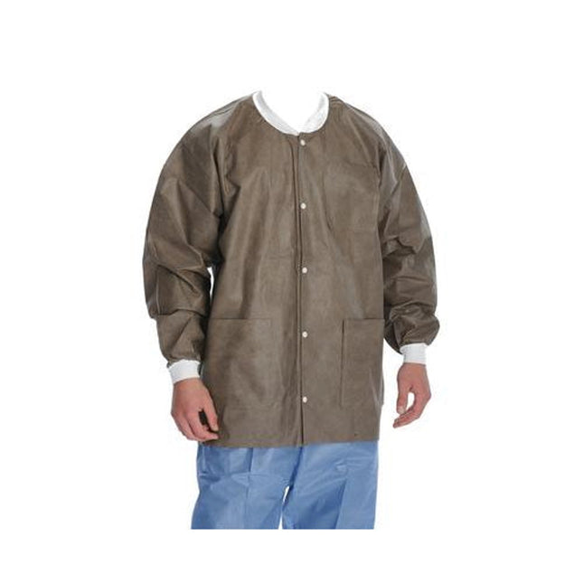 ValuMax - Extrasafe Jackets 10Pk Coffee Large