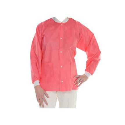 ValuMax - Extrasafe Jackets 10Pk Coral Pink Medium