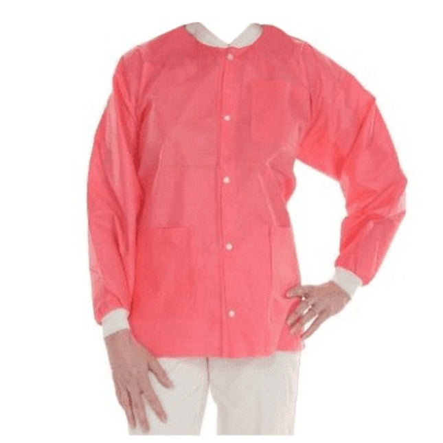ValuMax - Extrasafe Jackets 10Pk Coral Pink X-Large