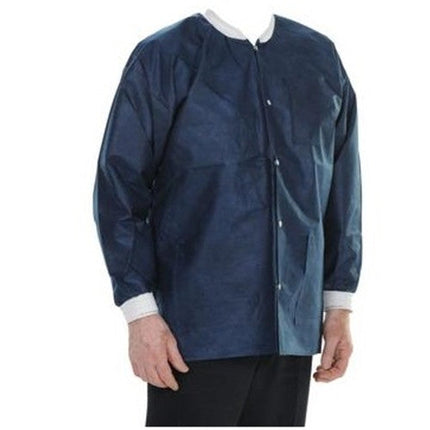 ValuMax - Extrasafe Jackets 10Pk Navy Blue X-Small