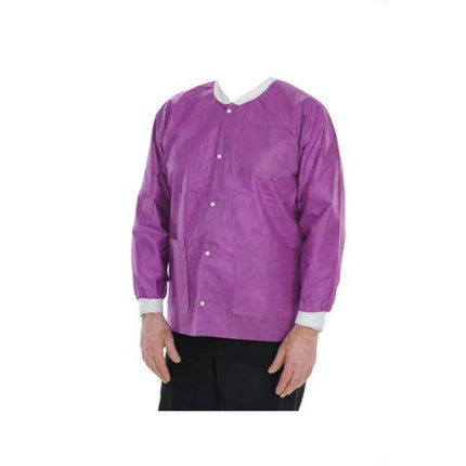 ValuMax - Extrasafe Hip-Length Jackets Violet Purple Small 10Pk