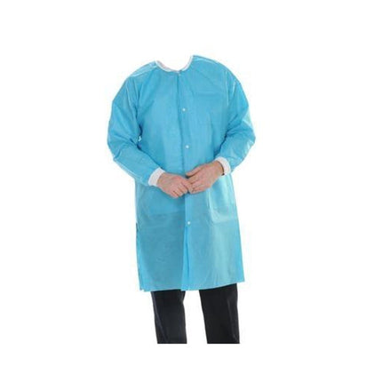 ValuMax - Extrasafe Lab Coats?10Pk Aqua Large