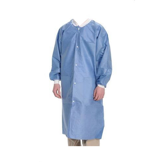 ValuMax - Extrasafe Lab Coats?10Pk Ceil Blue 3Xl