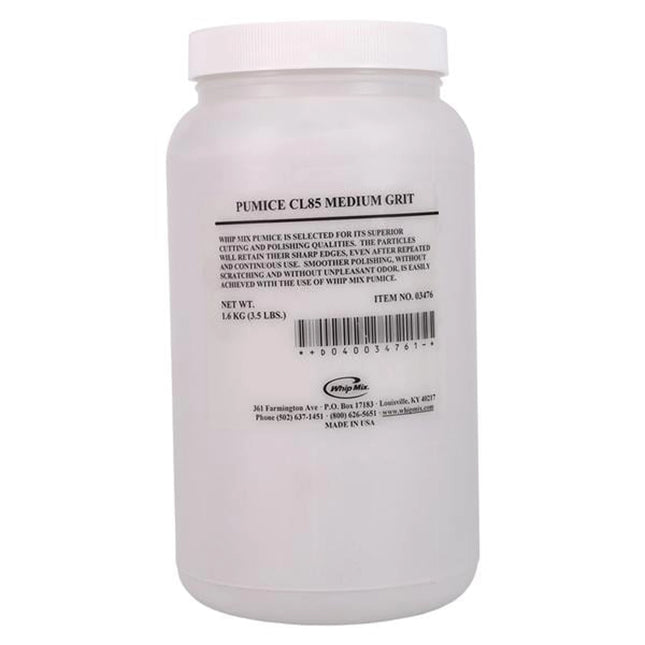 Whip Mix Pumice Cl-85 (Medium), 3.5 Lb Jar