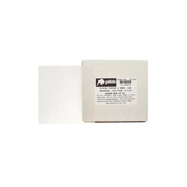 Buffalo - Pkg. Of 50,  .020 X 5' X 5' Coping And Temp. C&B Matrix Material