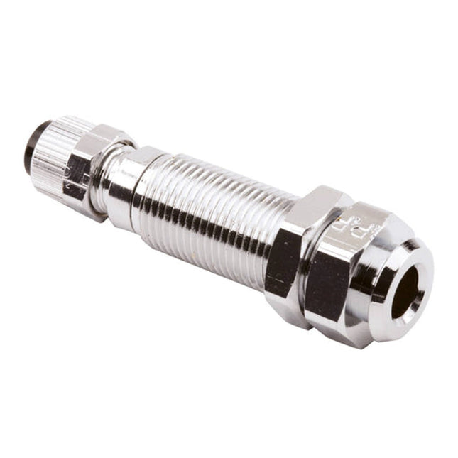 DCI - 1/4" Q.D. Panel Mount  X 10-32 W/ Shut-Off, Female