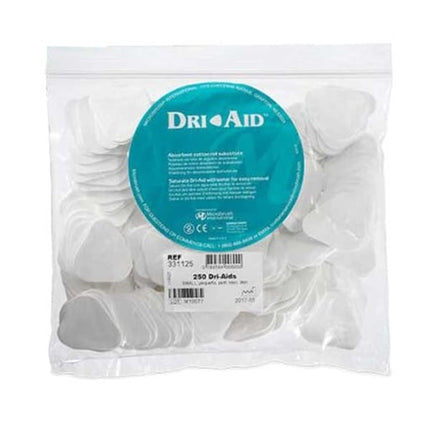 Dri-Aid Small White 250/Pk