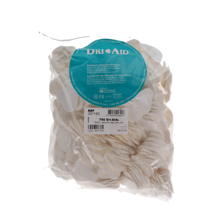 Dri-Aid Small White 750/Pk