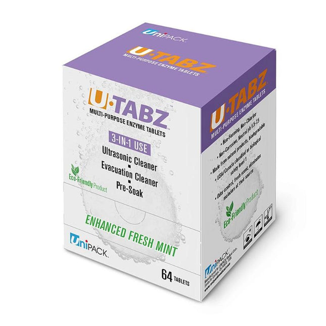 Dukal - U-TABZ Ultrasonic Enzymatic Tablets, box of 64