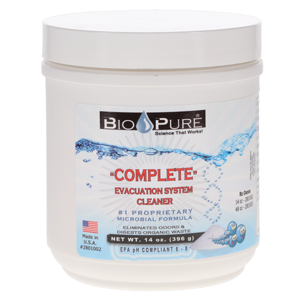 Sable - Bio-Pure eVac System Maintenance Cleaner, Powder, 14 oz, 1/Pk, 2801002