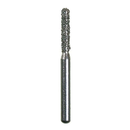 Spring Health - FG #KS1 Round End Cylinder Super Coarse Single-Use Diamond, pack of 25.