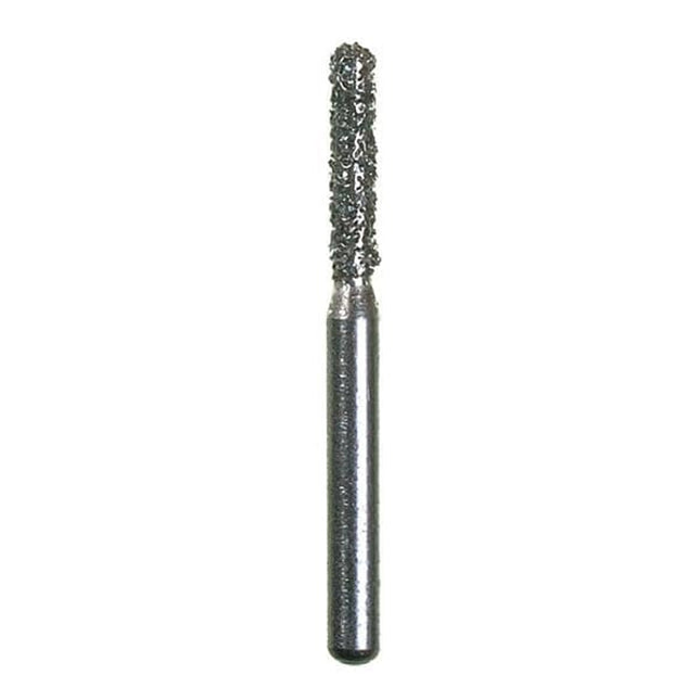 Spring Health - FG #KS1 Round End Cylinder Super Coarse Single-Use Diamond, pack of 25.