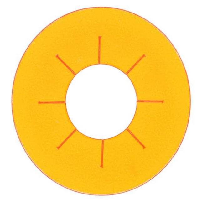 Spring Health - 8mm Orange Shields, pack of 6