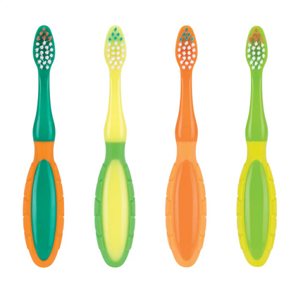 Practicon - Smilegoods Y241 Turtle Toothbrushes 72/box Specially Designed For First-Time Brushers The