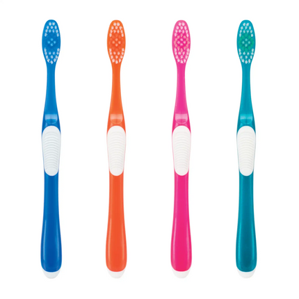Practicon - Smilegoods A392 Toothbrushes Assorted Colors 72/box Each Toothbrush Features: Ergonomic Non-Slip