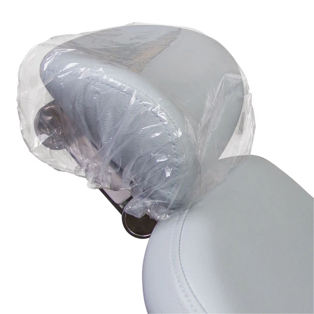 Practicon - Quikcaps Elasticized Plastic Barriers Multi Purpose 400/pack Stretch Up To 12" Diameter