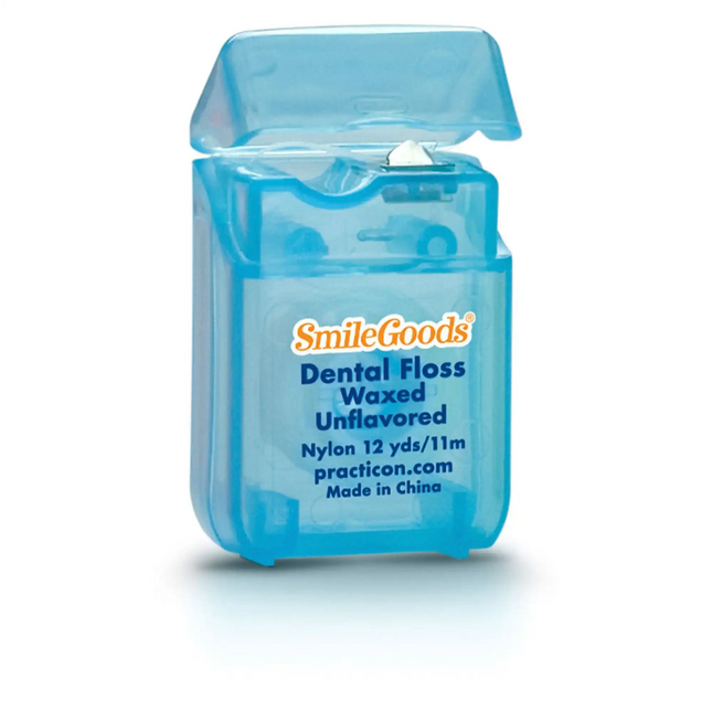 Practicon - Smilegoods Waxed Dental Floss Coordinates Toothbrushes & Maximizes Your Savings! Each