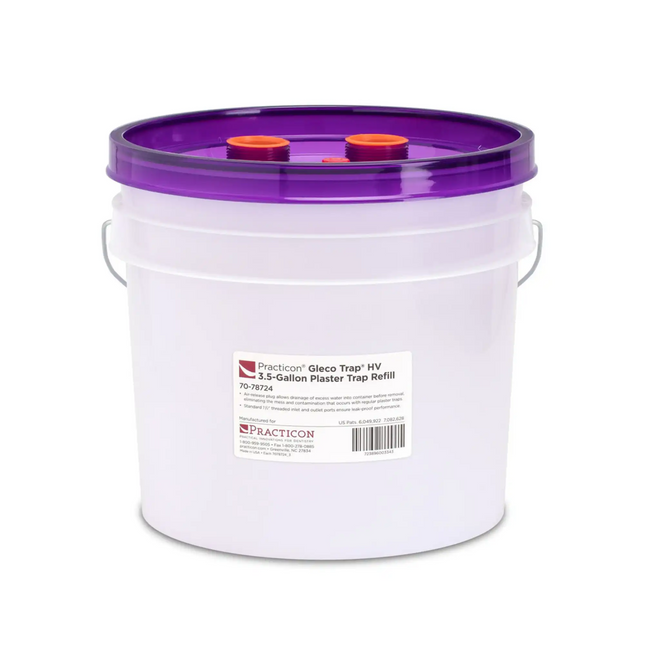 Practicon - Gleco Trap Hv Refill 3.5 Gallon Container Only. Features A Newly Engineered Air Tight Lid